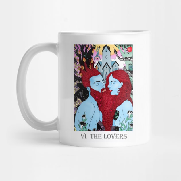 Tarot The Lovers by christoph